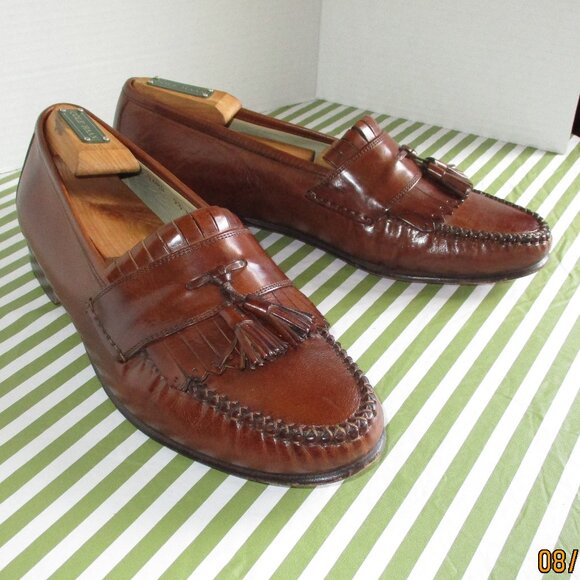 Johnston & Murphy Tassel and Flap Loafers - Picture 1 of 14